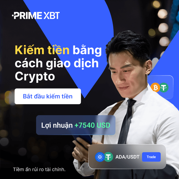 Giao diện người dùng trên PrimeXBT.